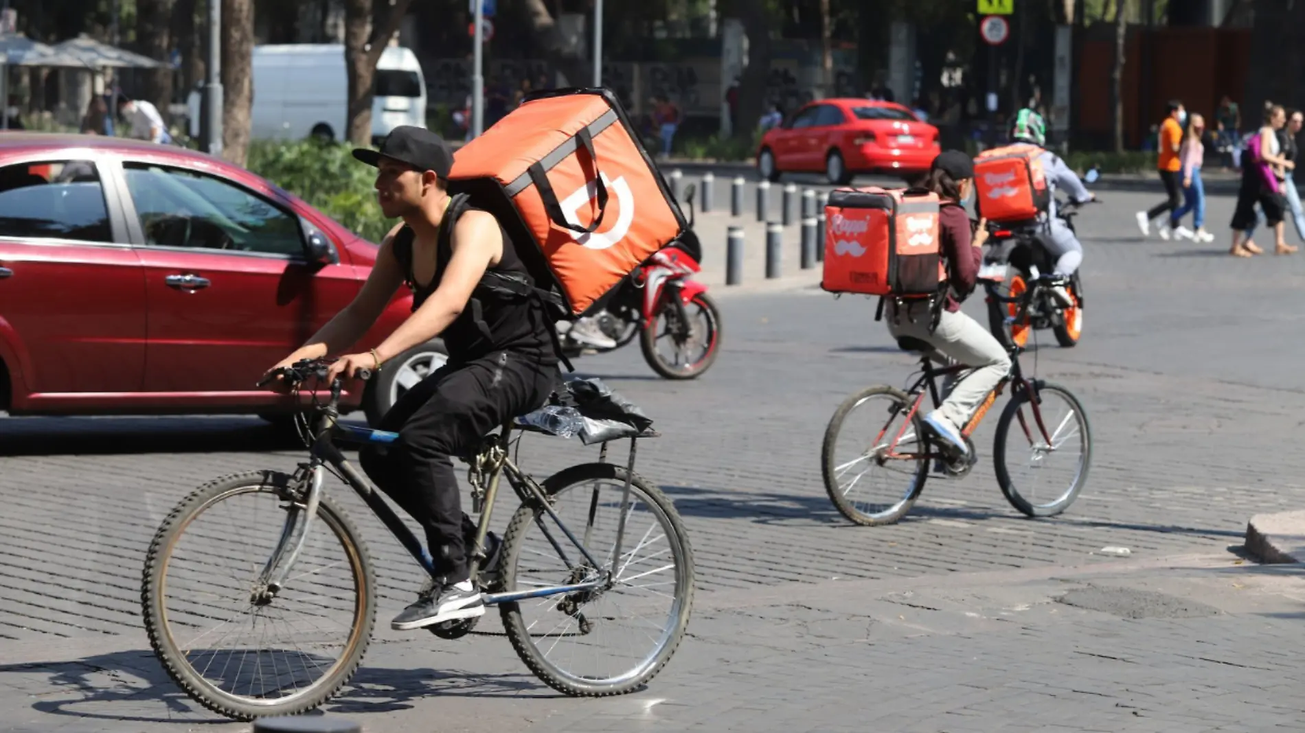 repartidores en CDMX